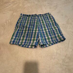 Kim Rogers Four Pocket Plaid Shorts Size 16